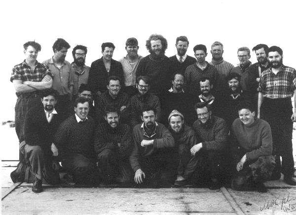 Halley base photo, 1961