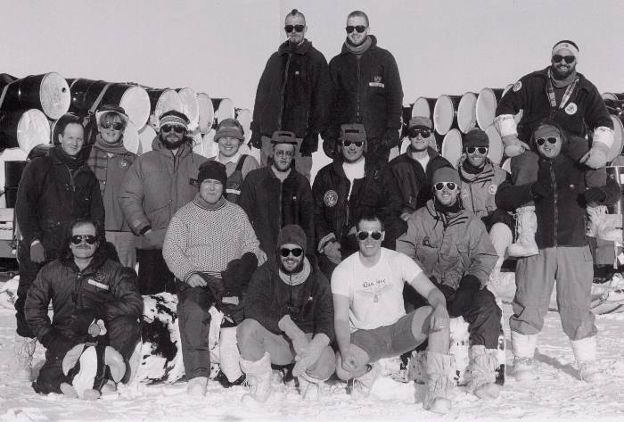 Halley base photo, 1994